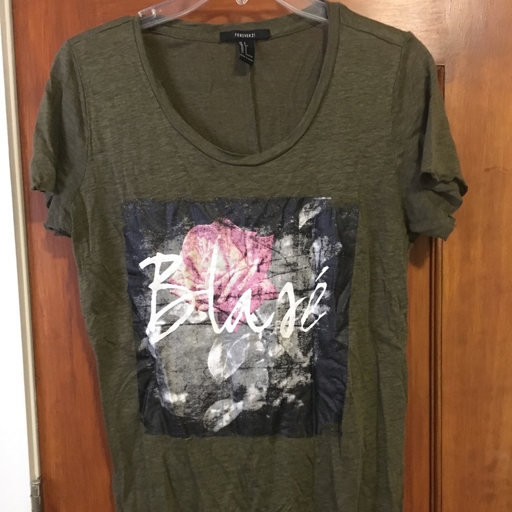 Military green Blasé t-shirt